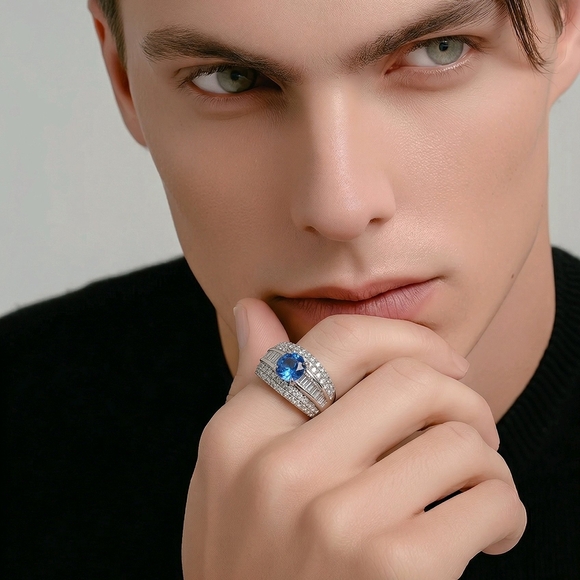 Assorted Women’s Fashion Rings Set in Mixed Colors - Picture 3 of 8